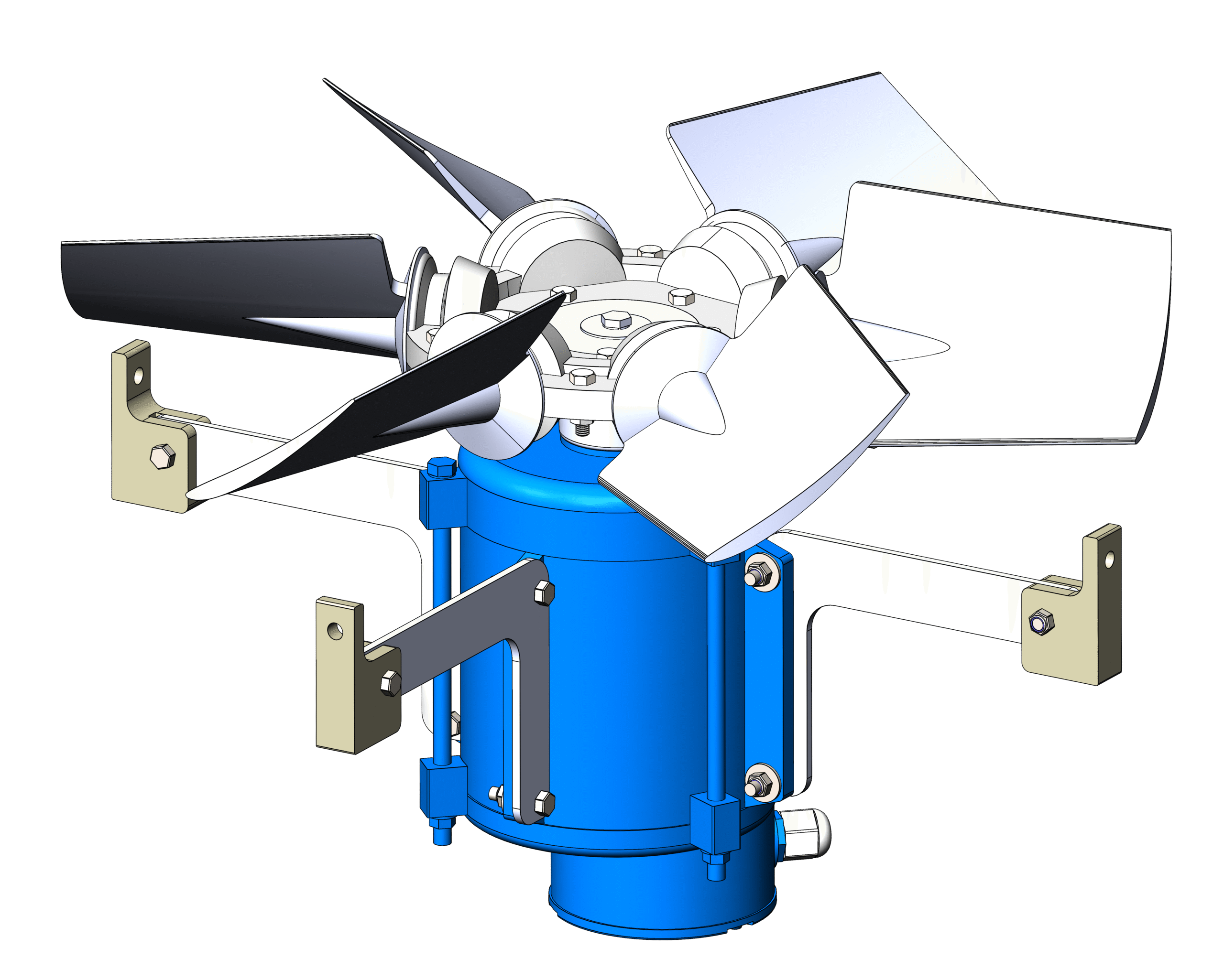 Вентилятор осевой ВО-5,0-6DPC-T6A